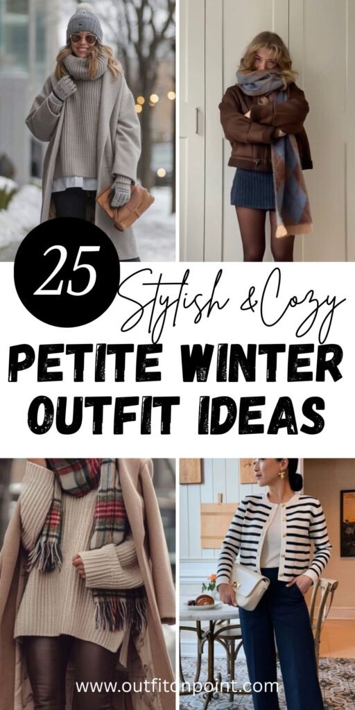 Petite Winter Outfit
https://outfitonpoint.com/stylish-and-cozy-petite-winter-outfit-ideas/