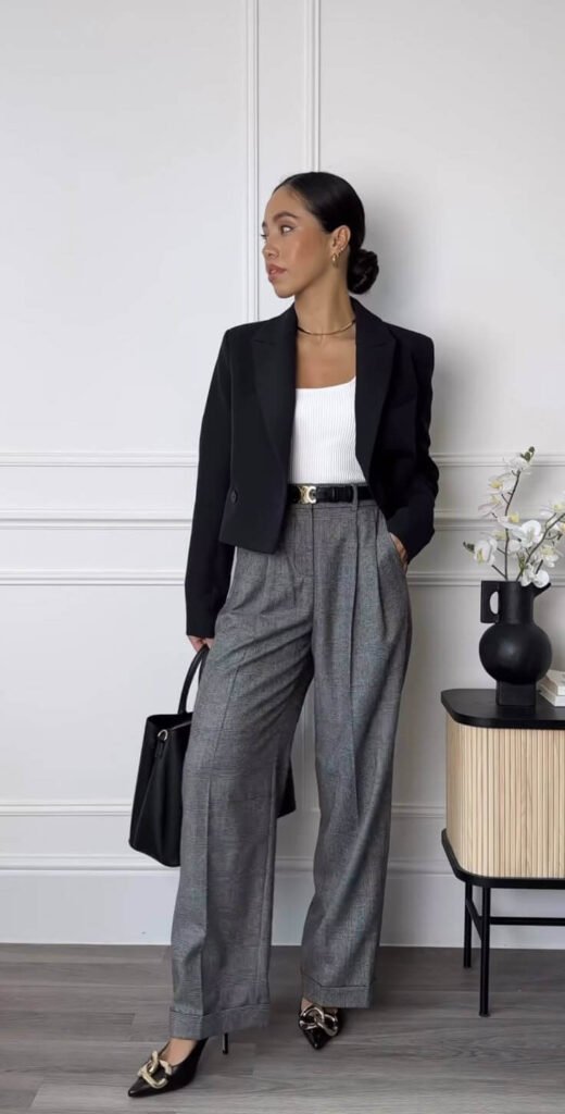 Grey Pants Outfit
https://outfitonpoint.com/women-slacks-outfit-inspiration-to-look-like-a-classy-business-woman/