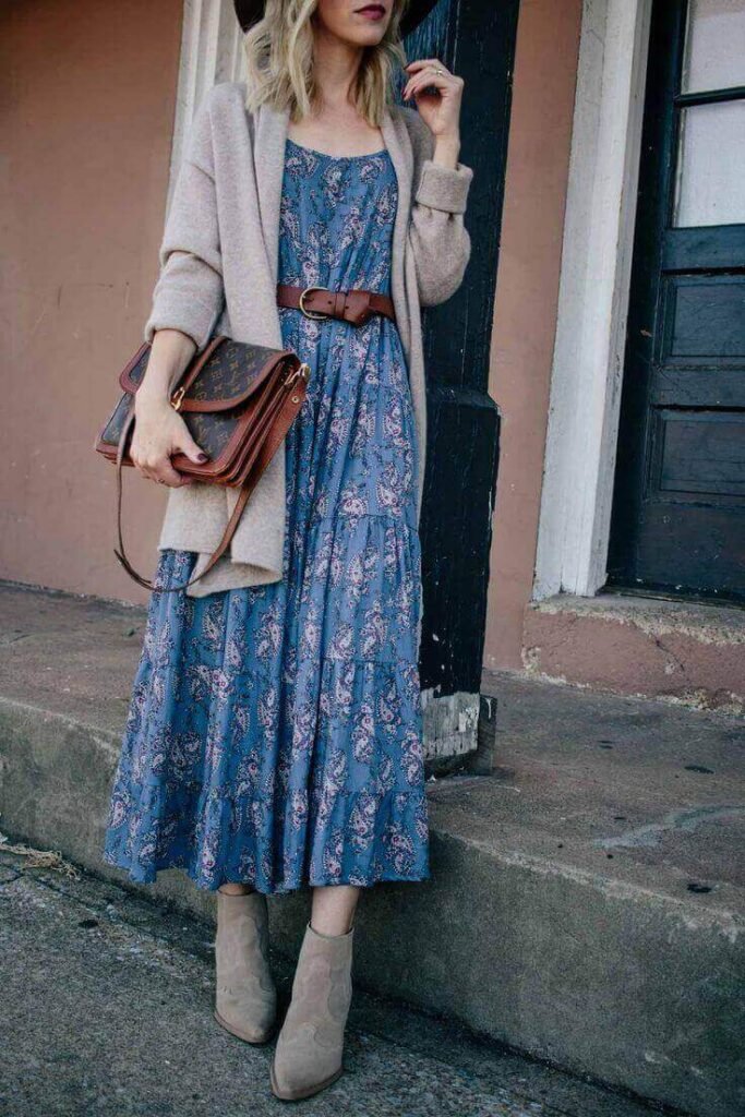 How to Wear Maxi Dress for Petites