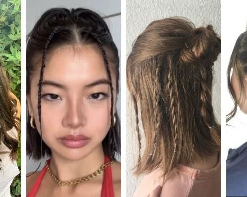 Short Hairstyles With Braids That Are Full of Texture and Personality