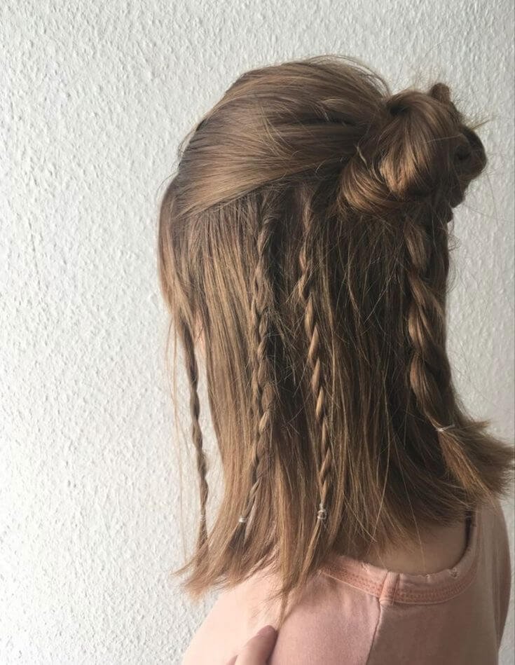Short Hairstyles With Braids