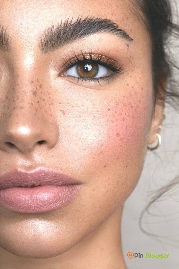 Easy Soft Glam Clean Girl Makeup Look Under 10 Minutes - Outfit On Point