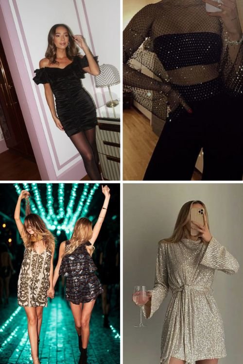 New Years Eve Outfits 
https://outfitonpoint.com/winter-ready-new-years-eve-outfit-ideas-that-are-classy-cozy/