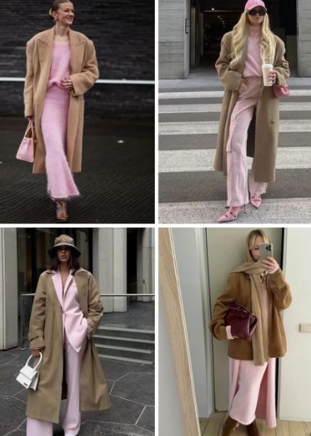 how to style monochrome outfits 
https://outfitonpoint.com/how-to-style-monochrome-outfits-in-fall-and-winter/