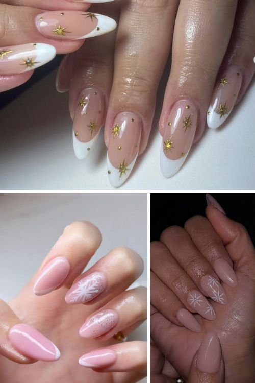 Classy Almond Nails 
https://outfitonpoint.com/the-prettiest-winter-almond-nails-for-a-chic-seasonal-look/