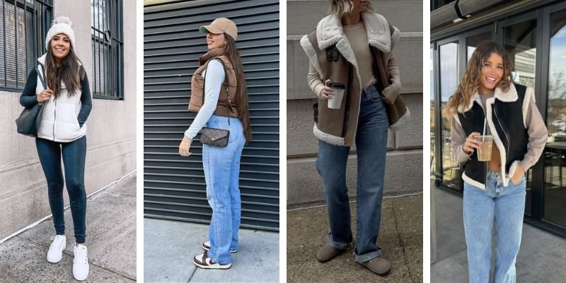 Winter Vest Outfits 
https://outfitonpoint.com/chic-winter-vest-outfits-thatll-keep-you-stylish-all-season/