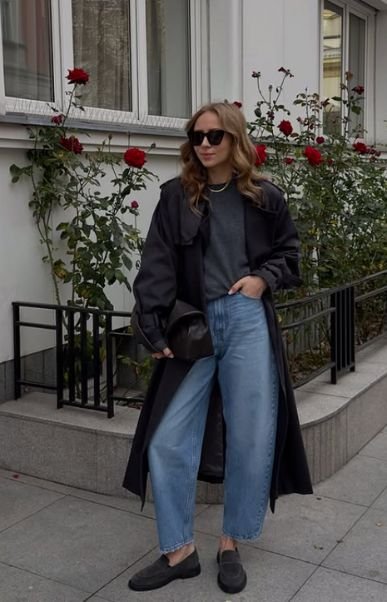 Barrel Jeans 
https://outfitonpoint.com/how-to-style-barrel-jeans-in-winter-trendy-outfit-ideas-that-work/