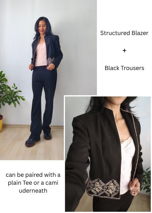 Black Jeans Outfits for Work