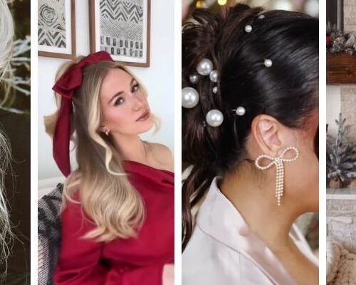 Effortlessly Elegant Christmas Hairstyles for Your Holiday Soirées