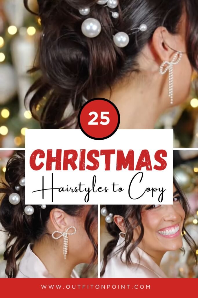 Fancy Christmas Hairstyles 
https://outfitonpoint.com/effortlessly-elegant-christmas-hairstyles-for-your-holiday-soirees/