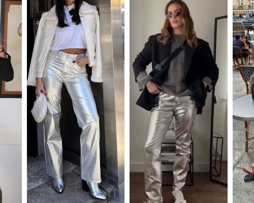 Stunning Metallic Pants Outfit Ideas That’ll Make You Shine All Year