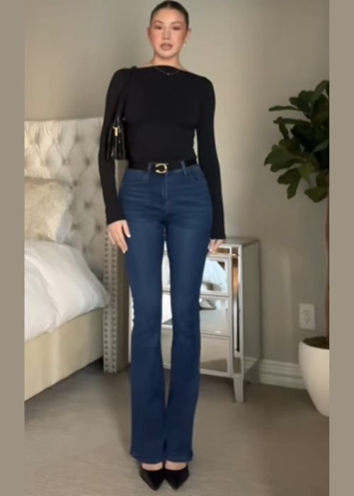 Styling Bootcut Jeans  
https://outfitonpoint.com/how-to-style-boot-cut-jeans-outfits-that-always-work/