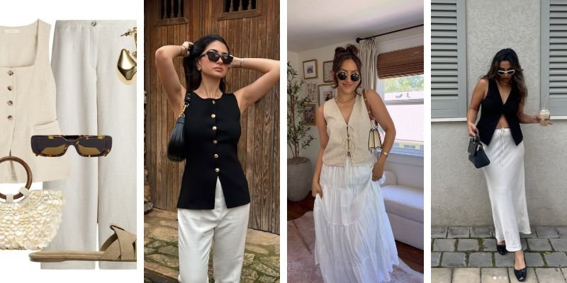 Lazy-Girl Summer Vest Outfit Ideas That Look Put-Together