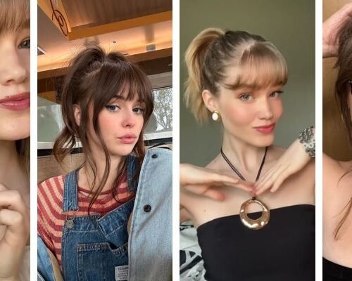 Hairstyles To Do With Bangs
