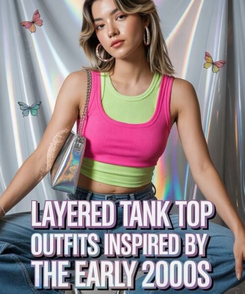 Layered Tank Top Outfits Inspired by The Early 2000s