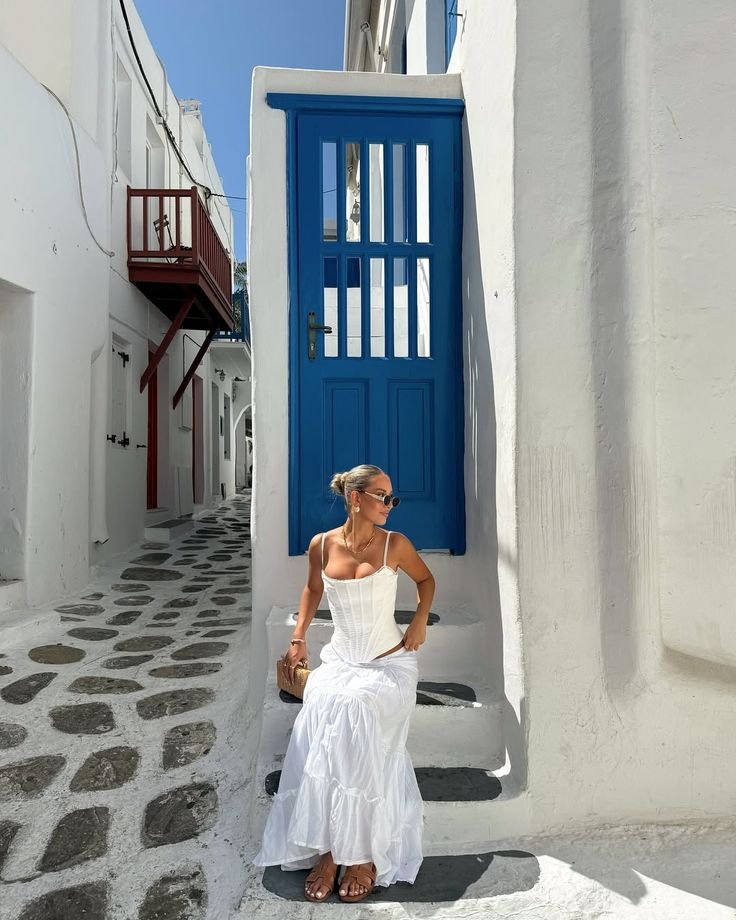 Greece Vacation Outfit