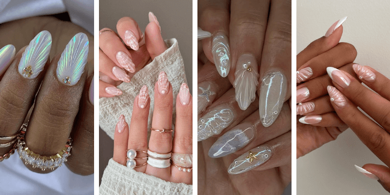 White Seashell Nails Are the Summer Manicure You Didn’t Know You Needed