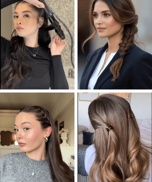 Cute Office Hairstyles by Hair Type and How Much Time You Actually Have