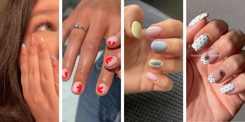 Short Summer Nails Ideas That Are Super Cute & Fun