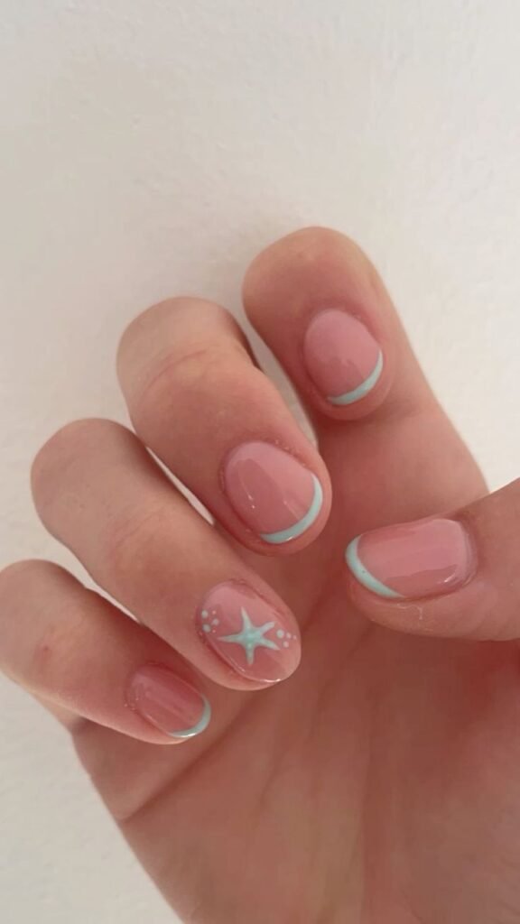 summer short nails ideas 