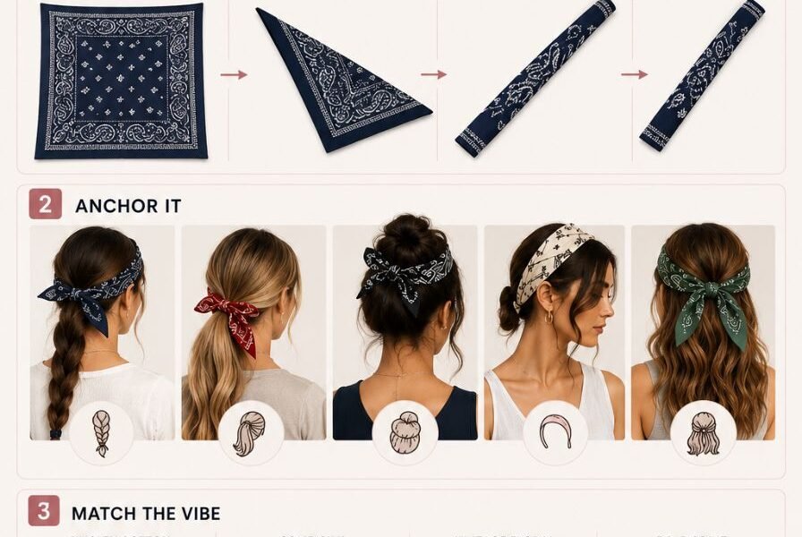 These Bandana Hairstyles Make Any Bad Hair Day Look Chic