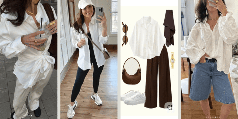 How to Style White Shirt for Effortless Everyday Style - Outfit On Point