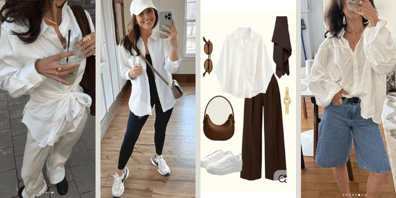 How to Style White Shirt for Effortless Everyday Style