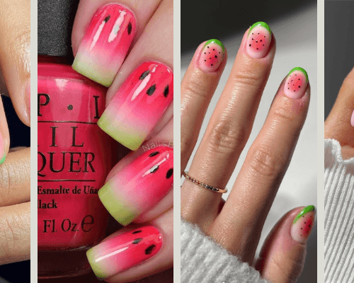 watermelon-nails