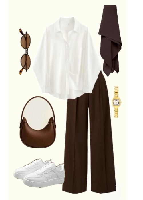 white shirt outfits 