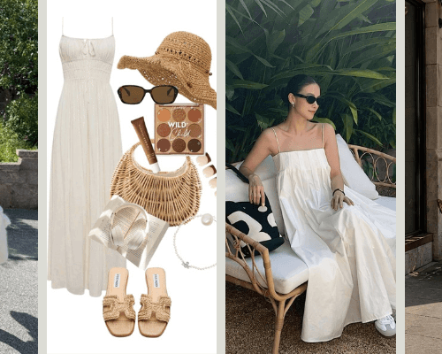 Fresh Ways to Wear a White Summer Dress This Summer