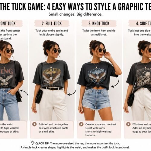 Graphic Tee Styling Hacks for the Perfect Streetwear Fit