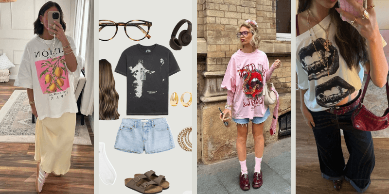 graphic tee styling 