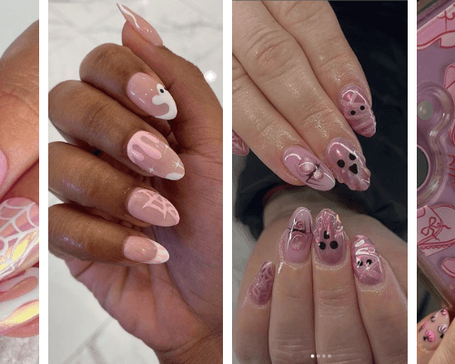 pink-halloween-nails-ideas