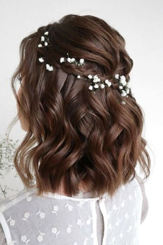 short bridal hair 