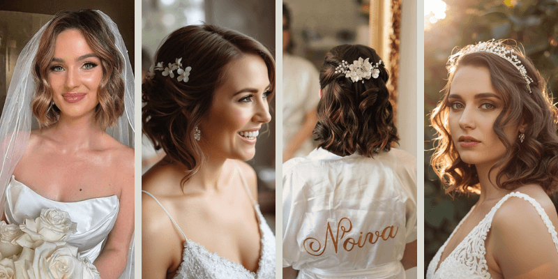 Dreamy Short Wedding Hairstyles for a Picture-Perfect Wedding