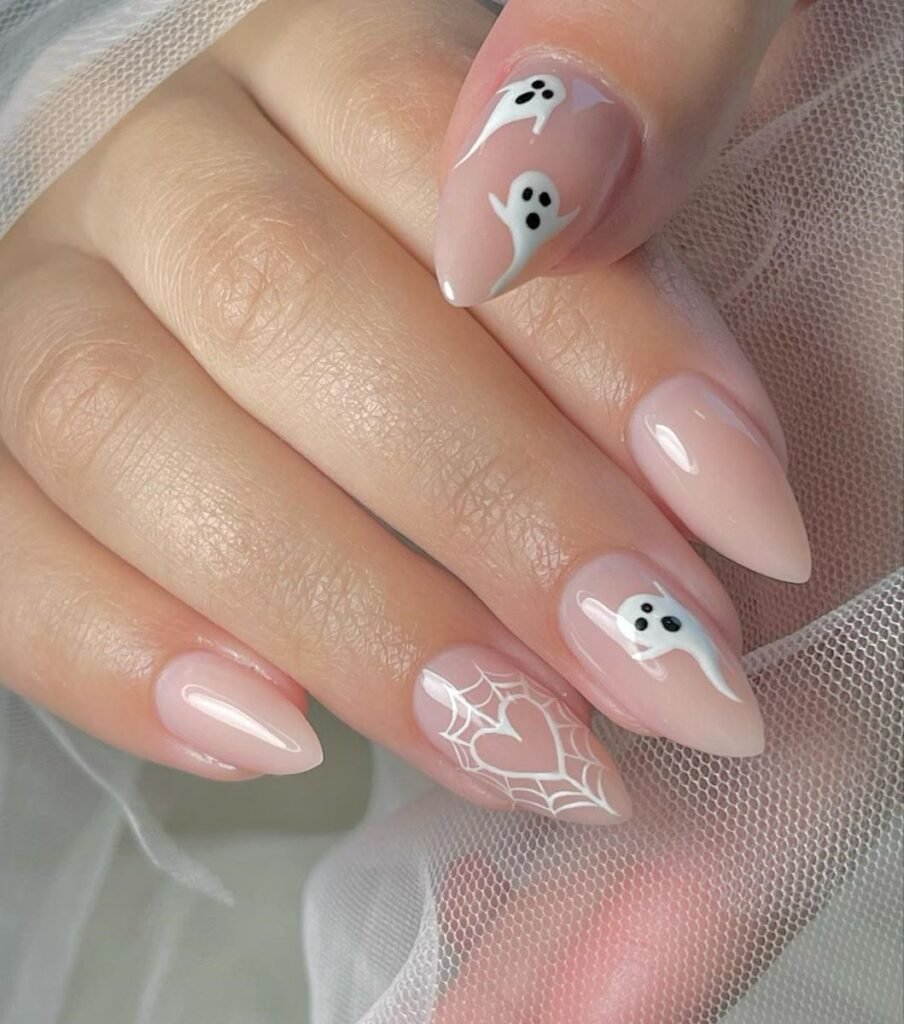 Subtle Halloween Nails