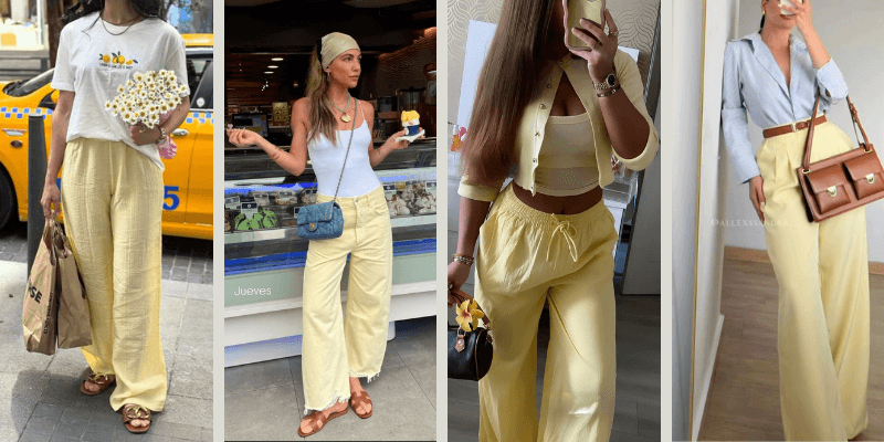 Warm-Weather Yellow Pants Outfits That Feel Effortlessly Stylish