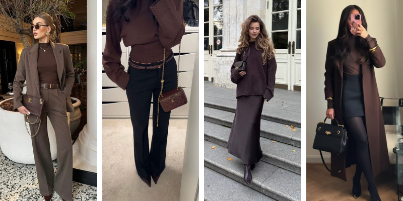 Brown Monochrome Outfit Ideas for Every Shade of Brown