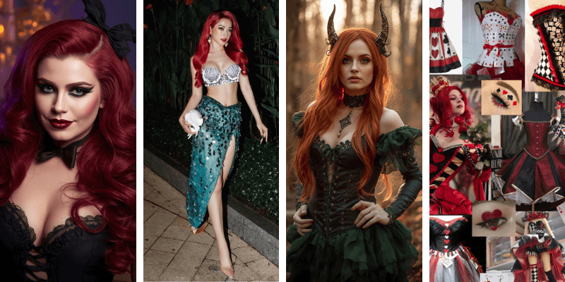 Halloween Costumes for Cherry Red Hair: Character-Inspired Looks