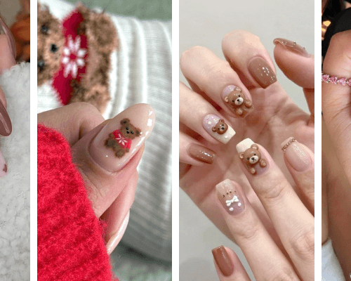 Cute and Cozy Teddy Bear Nail Designs to Try This Year