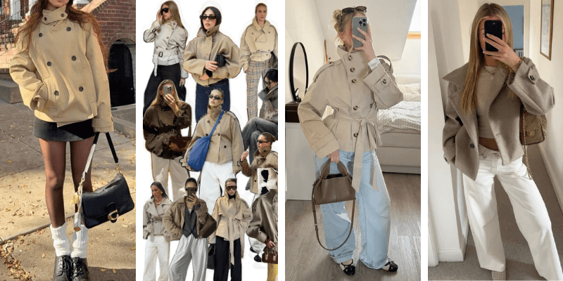 Beige Short Coat Outfit Ideas to Elevate Your Everyday Style