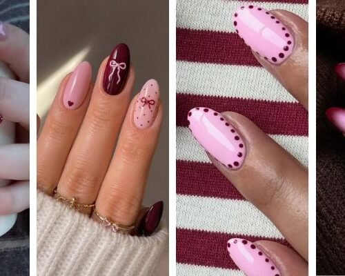 pink-and-burgundy-nail-designs